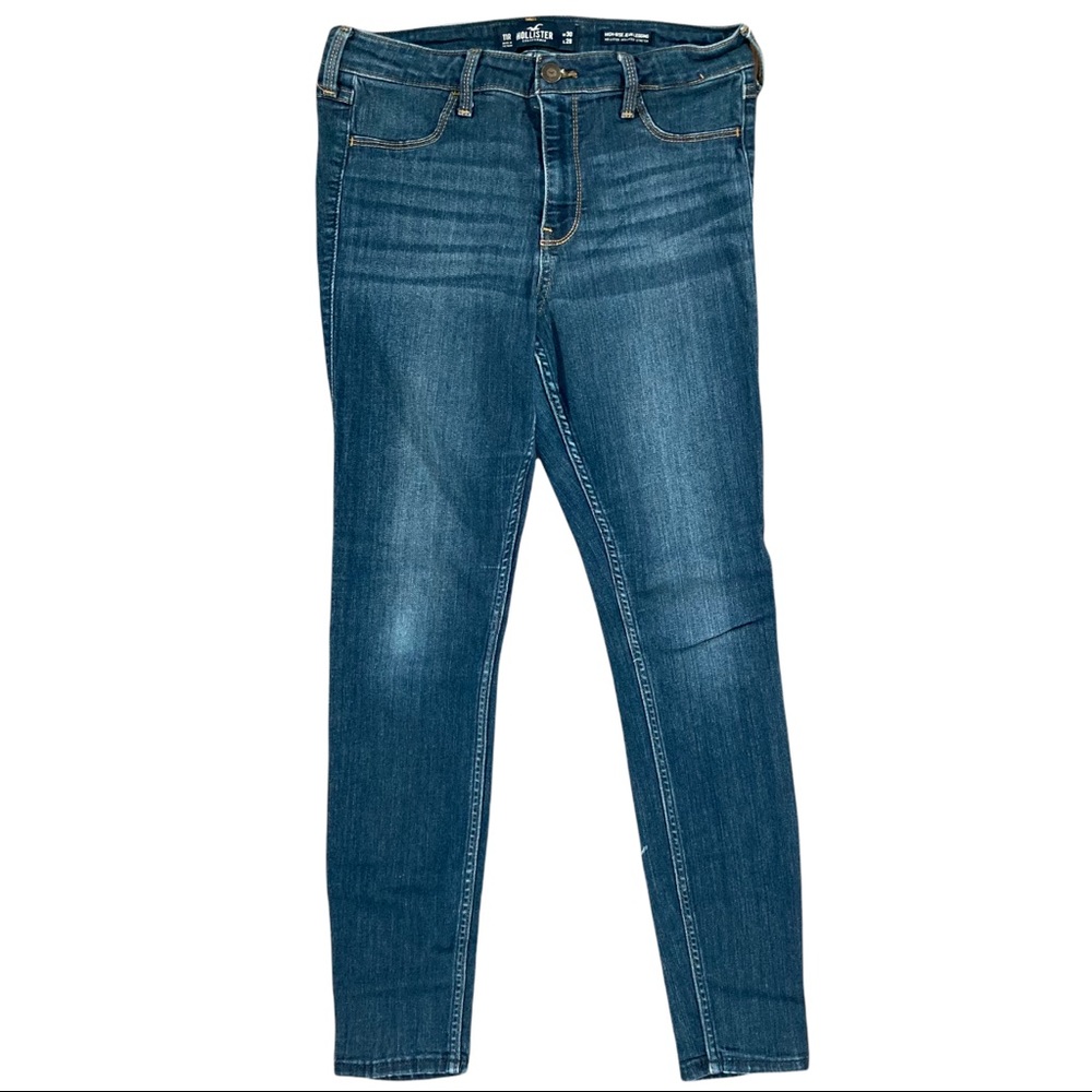 Hollister high rise jean leggings size 11 regular 30x28 denim blue women’s jeans